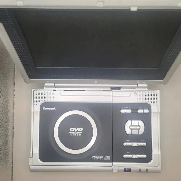 Kawasaki PVS10921 Portable DVD Player 9" LCD Screen TESTED 12V ADAPTER NOT INC. - Picture 3 of 6